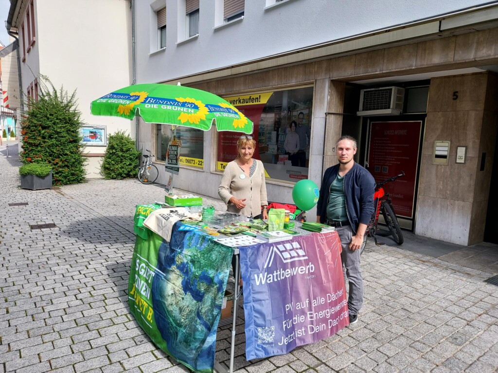 DIE GRÜNEN Babenhausen Wahlstand